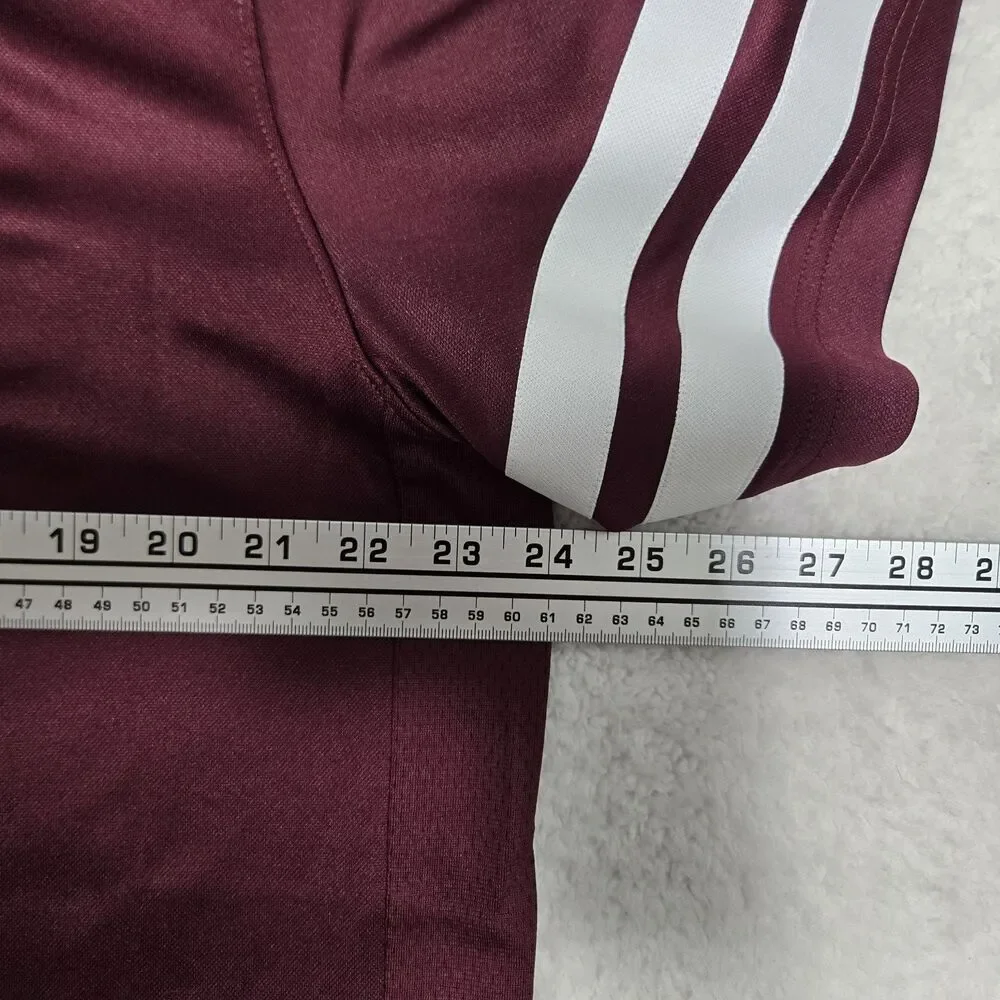 $100 Adidas Mississippi State Bulldogs NCAA Mens Large Football Home Jersey L